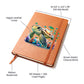 Cute Sea Turtle 003 - Vegan Leather Journal