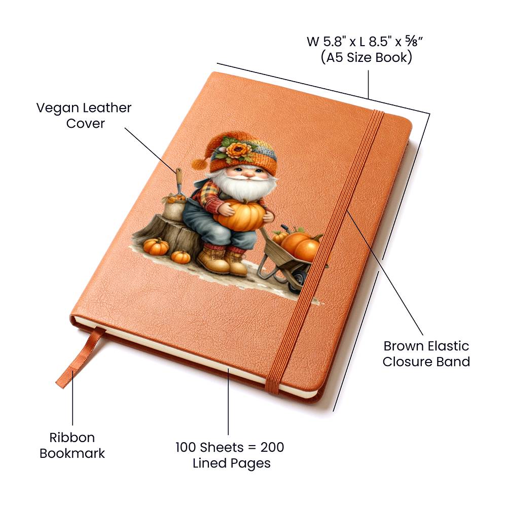 Gnome 0628 - Vegan Leather Journal