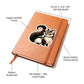 Cute Sable sticker 149 - Vegan Leather Journal