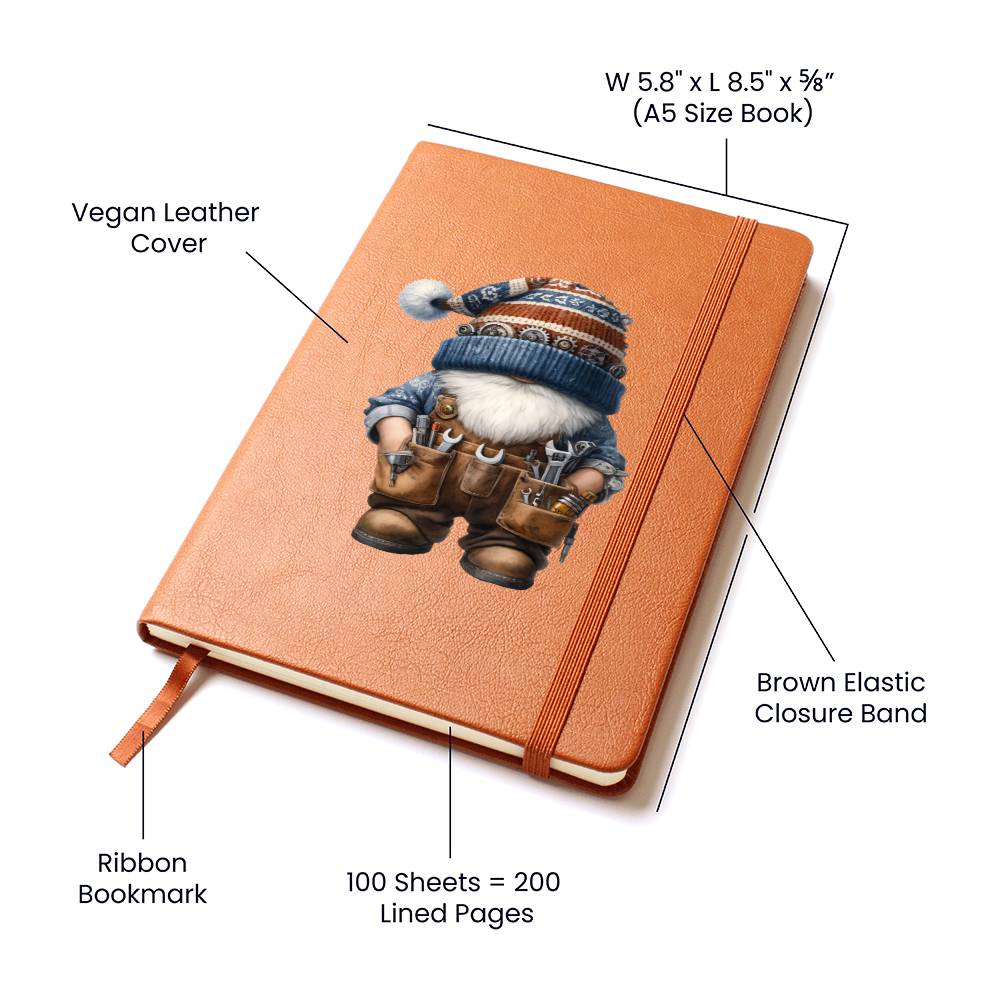 Gnome 0571 - Vegan Leather Journal