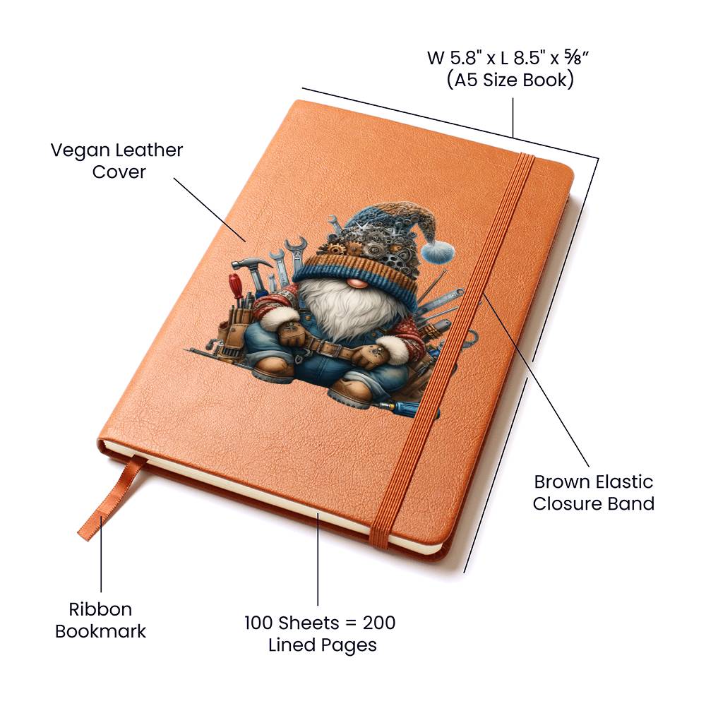 Gnome 0562 - Vegan Leather Journal