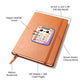 Cute Back to School Sticker 043 - Vegan Leather Journal