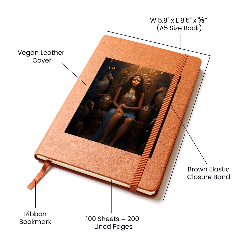 Goddess 103 - Vegan Leather Journal