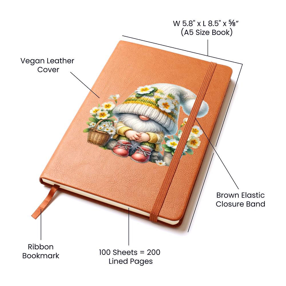 Gnome 0927 - Vegan Leather Journal