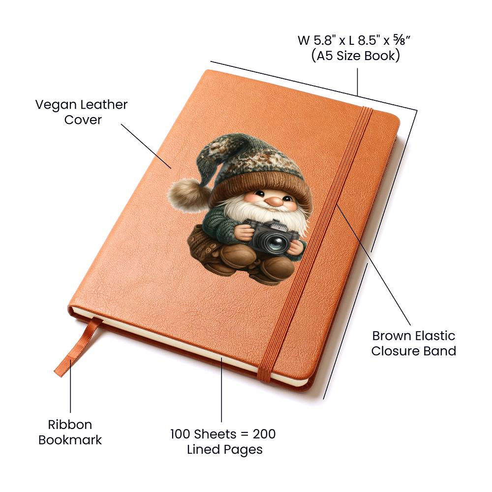 Gnome 0841 - Vegan Leather Journal