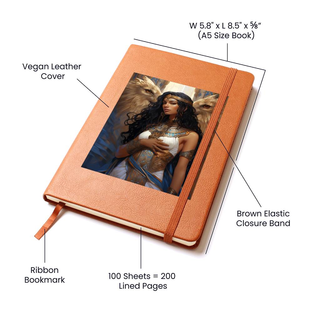 Goddess 100 - Vegan Leather Journal