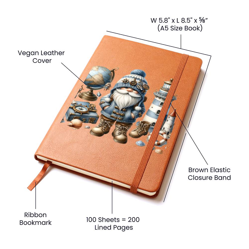 Gnome 0732 - Vegan Leather Journal