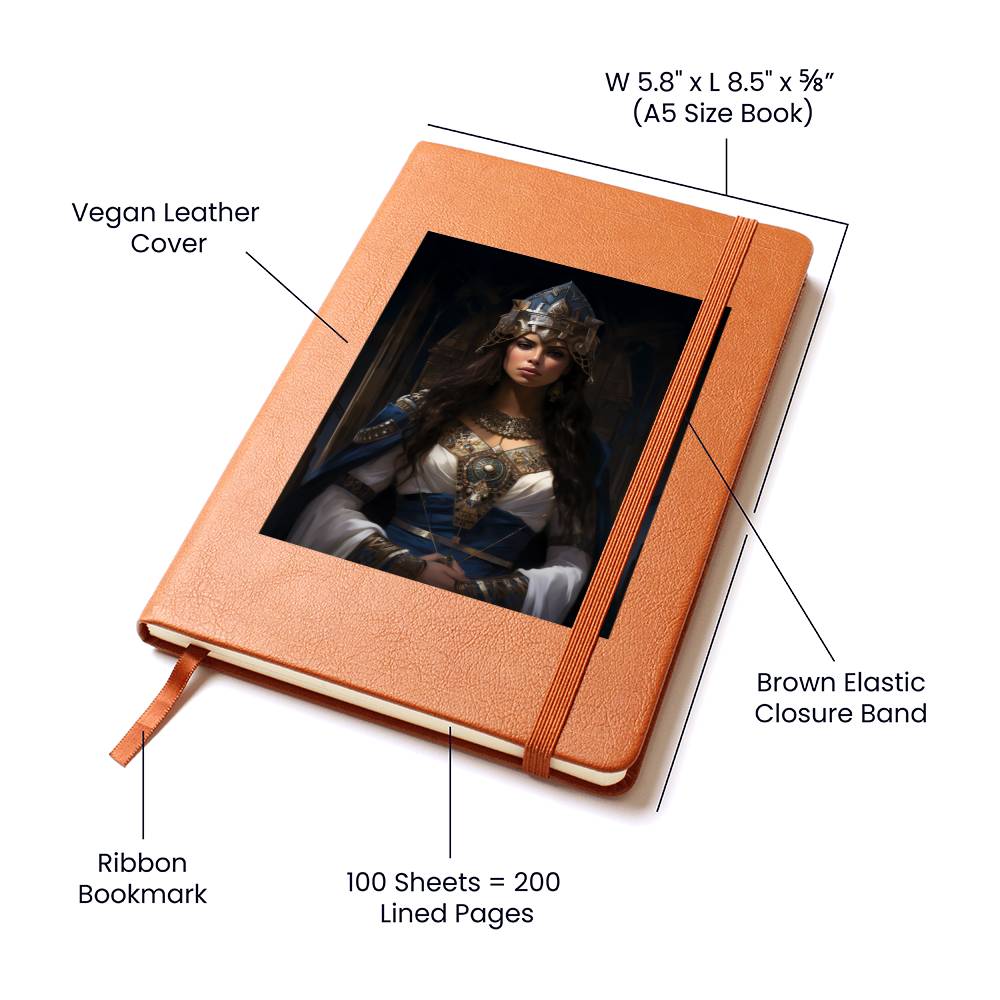 Goddess 073 - Vegan Leather Journal