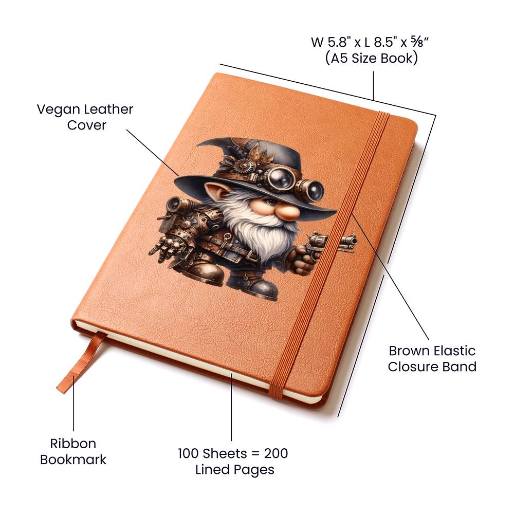 Gnome 0899 - Vegan Leather Journal