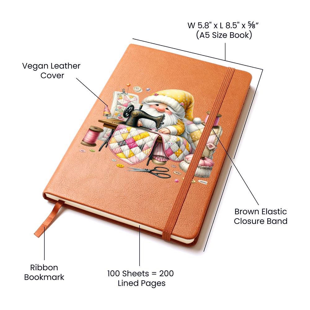 Gnome 0687 - Vegan Leather Journal