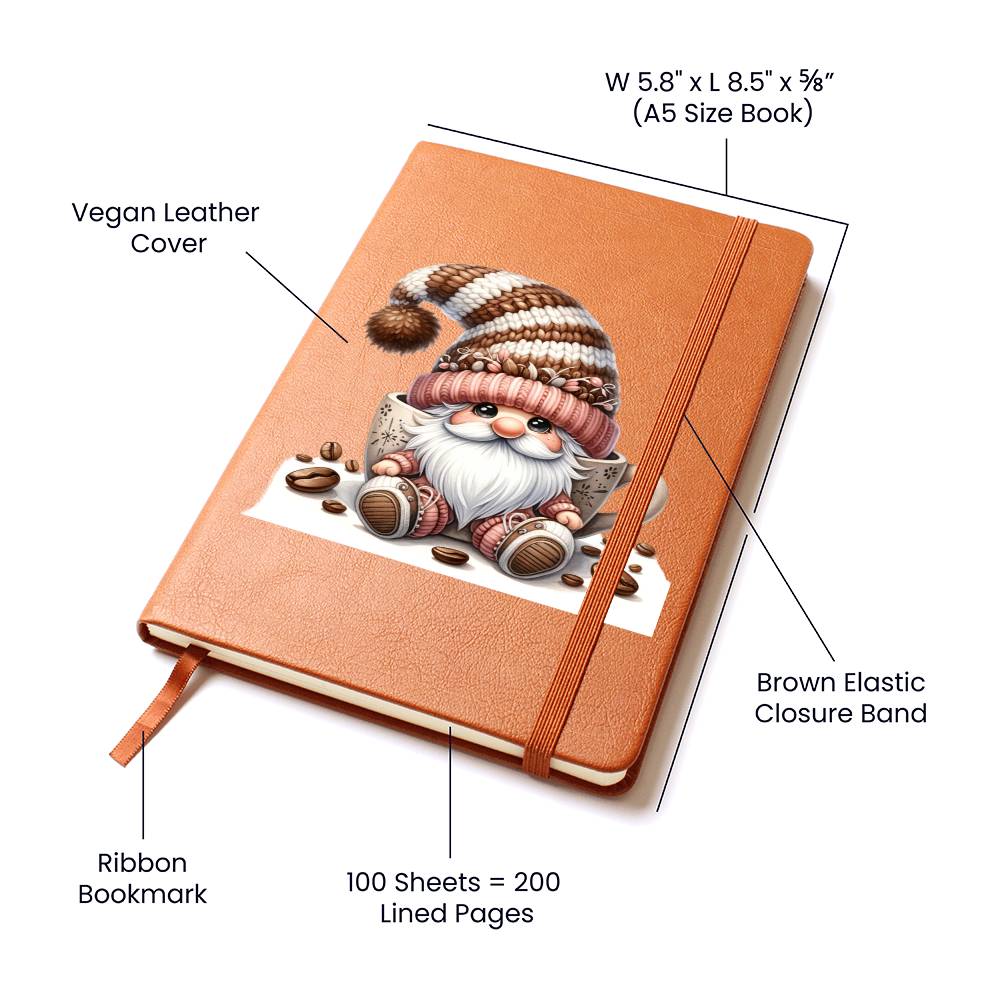 Gnome 0445 - Vegan Leather Journal