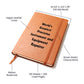 World's Greatest Precision Instrument and Equipment Repairer v1 - Vegan Leather Journal