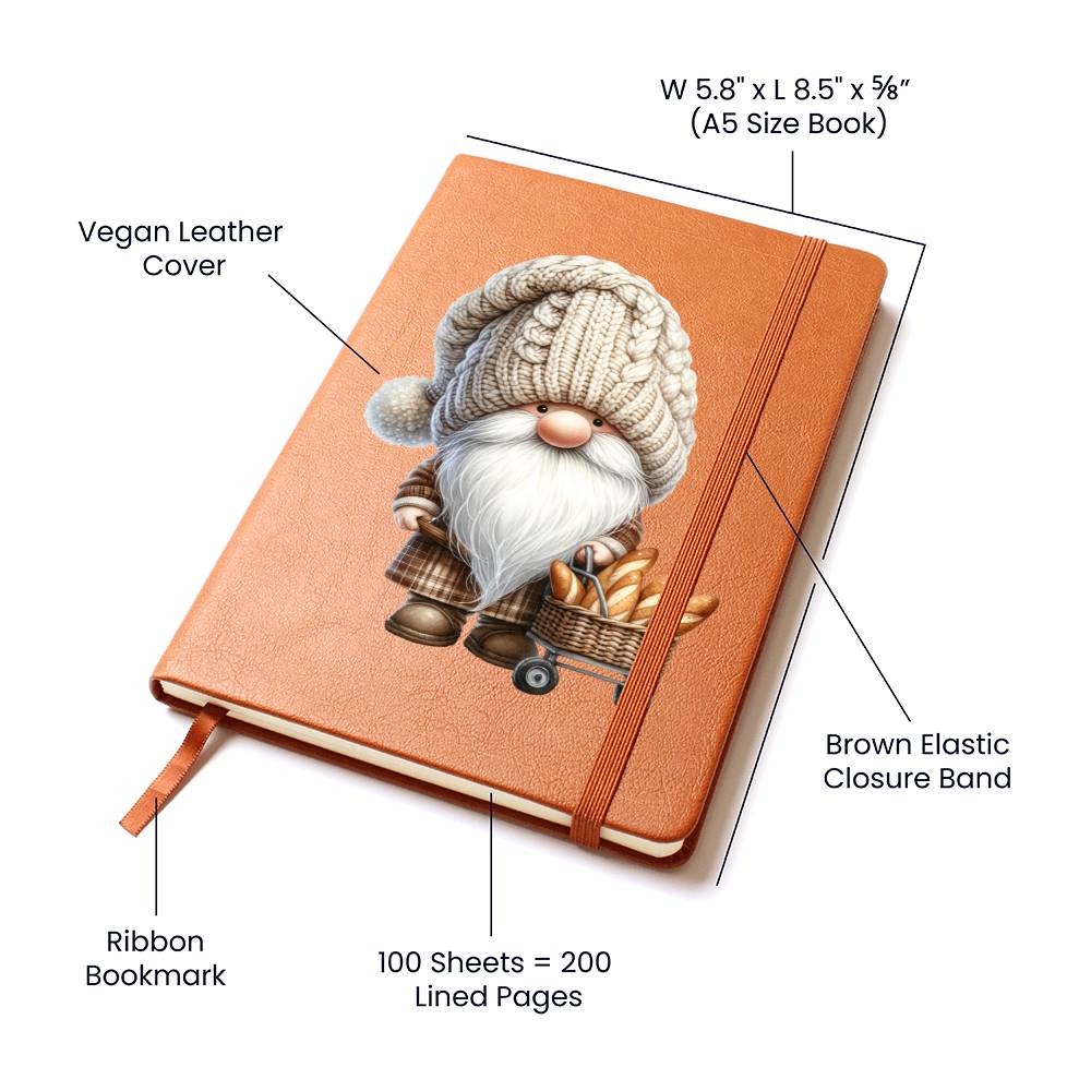Gnome 1179 - Vegan Leather Journal