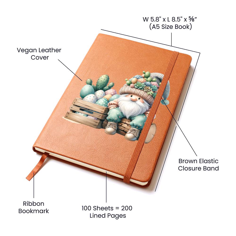 Gnome 0257 - Vegan Leather Journal