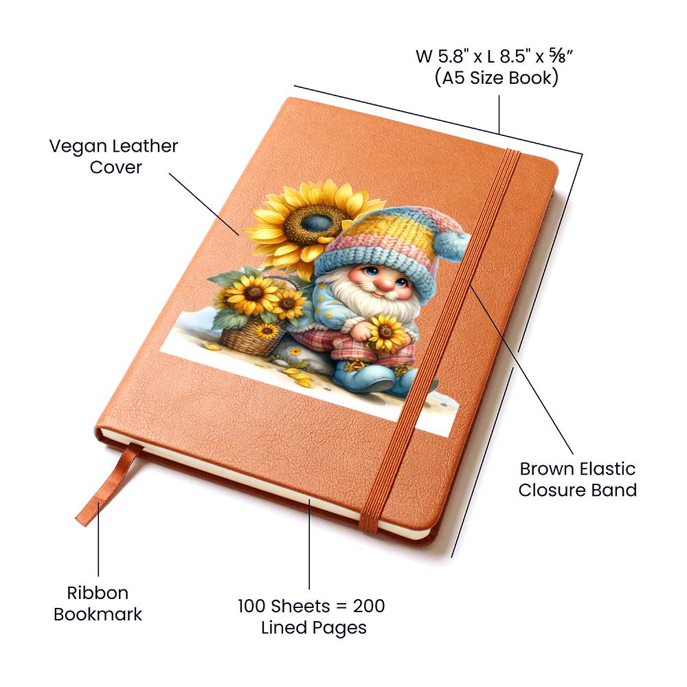 Gnome 0080 - Vegan Leather Journal