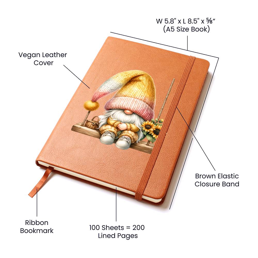 Gnome 1041 - Vegan Leather Journal