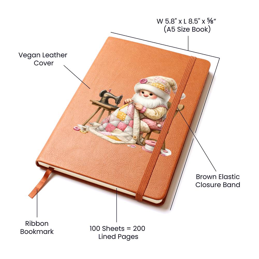 Gnome 0002 - Vegan Leather Journal