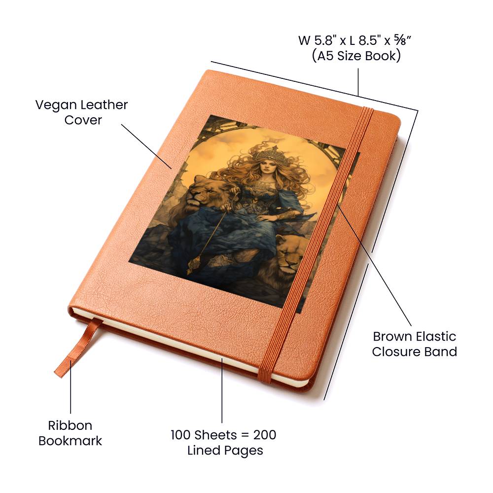 Goddess 105 - Vegan Leather Journal