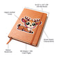 Cute Deer sticker 35 - Vegan Leather Journal