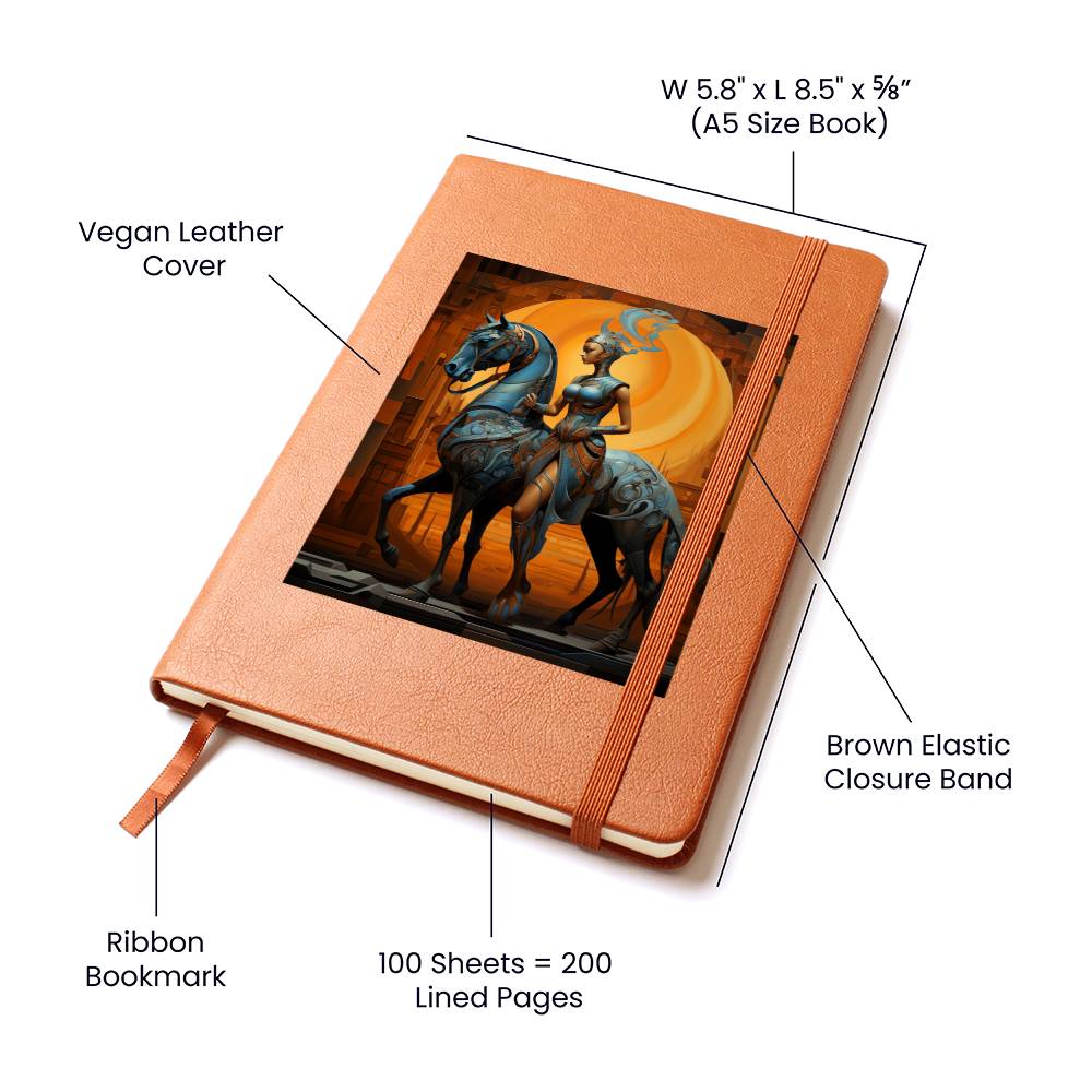 Goddess 026 - Vegan Leather Journal