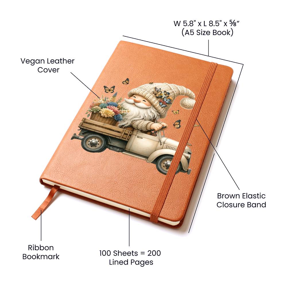 Gnome 0322 - Vegan Leather Journal