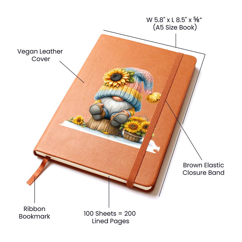 Gnome 0125 - Vegan Leather Journal