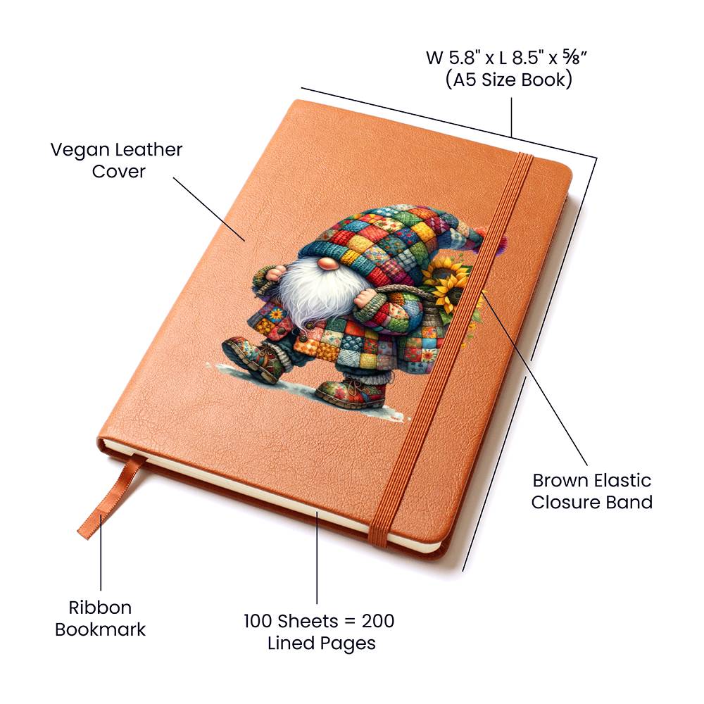 Gnome 0520 - Vegan Leather Journal
