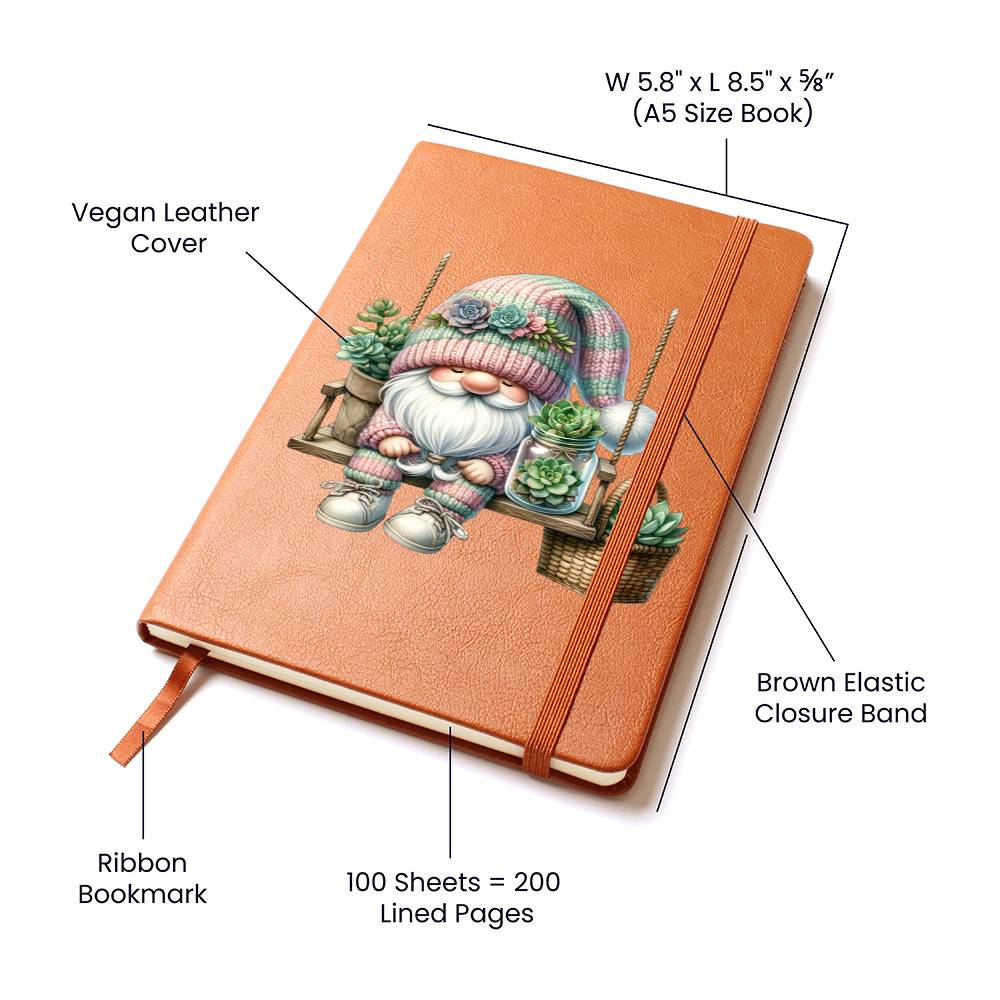 Gnome 1288 - Vegan Leather Journal