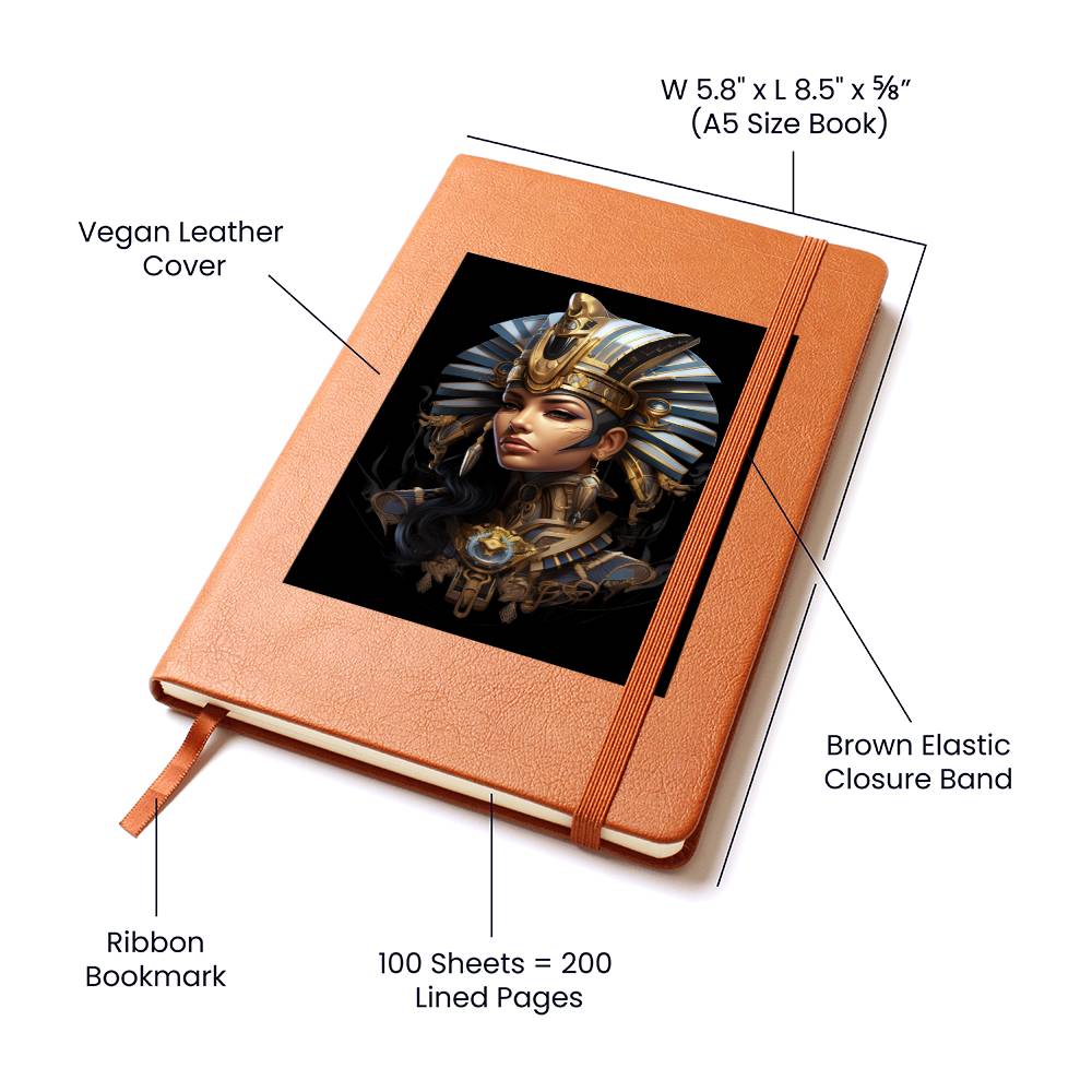 Goddess 043 - Vegan Leather Journal