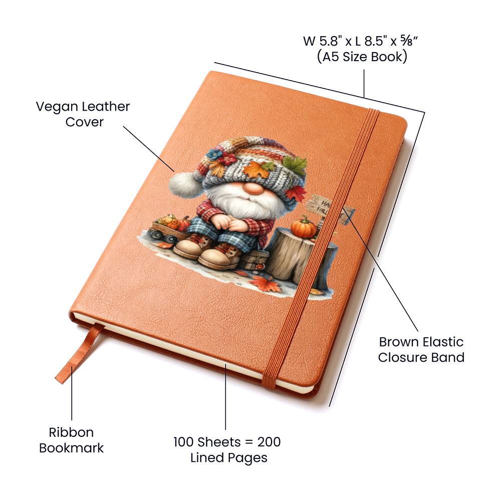 Gnome 0641 - Vegan Leather Journal