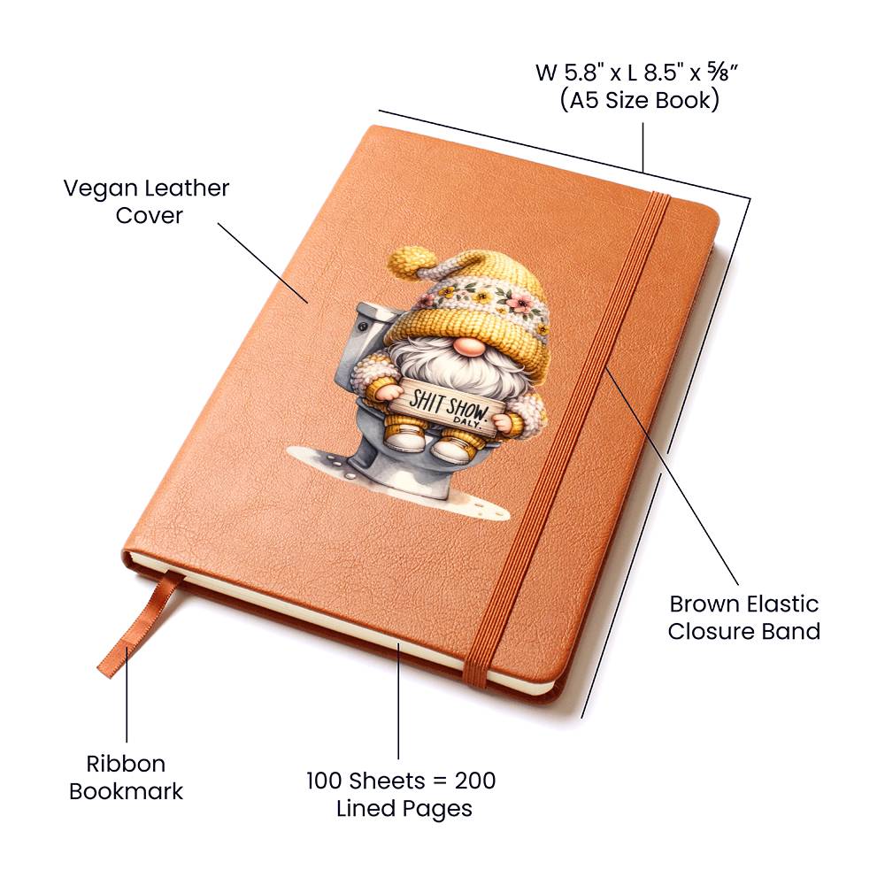 Gnome 1058 - Vegan Leather Journal