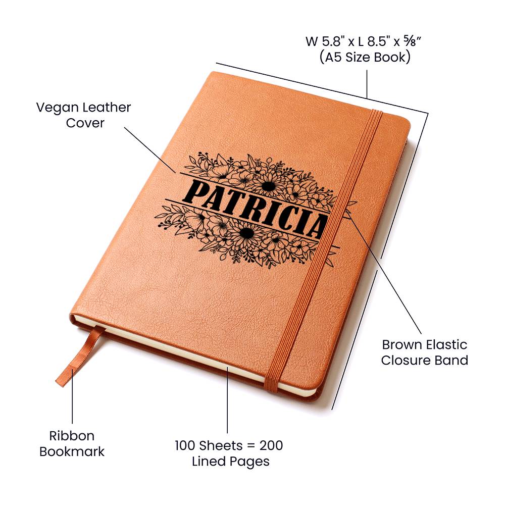 Patricia v2 - Vegan Leather Journal