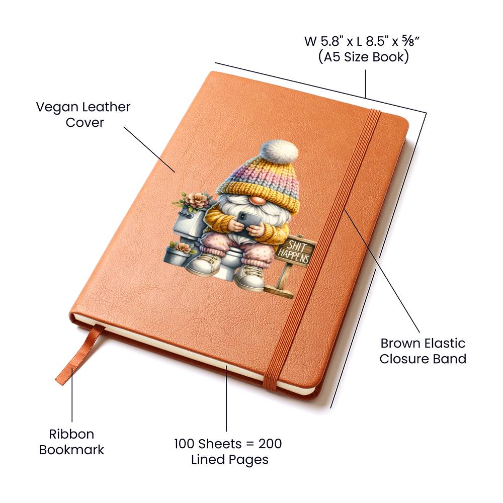 Gnome 1063 - Vegan Leather Journal