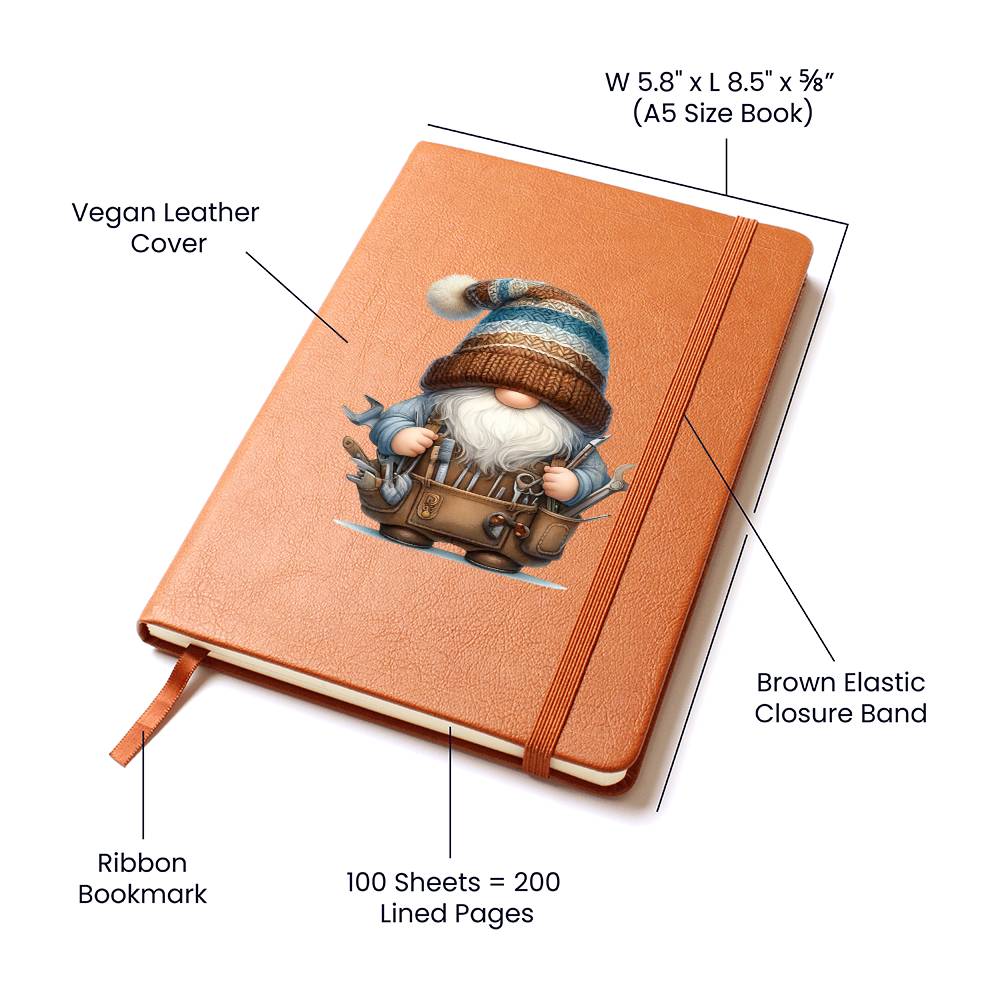Gnome 0528 - Vegan Leather Journal