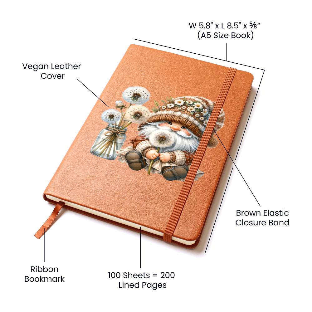 Gnome 0298 - Vegan Leather Journal