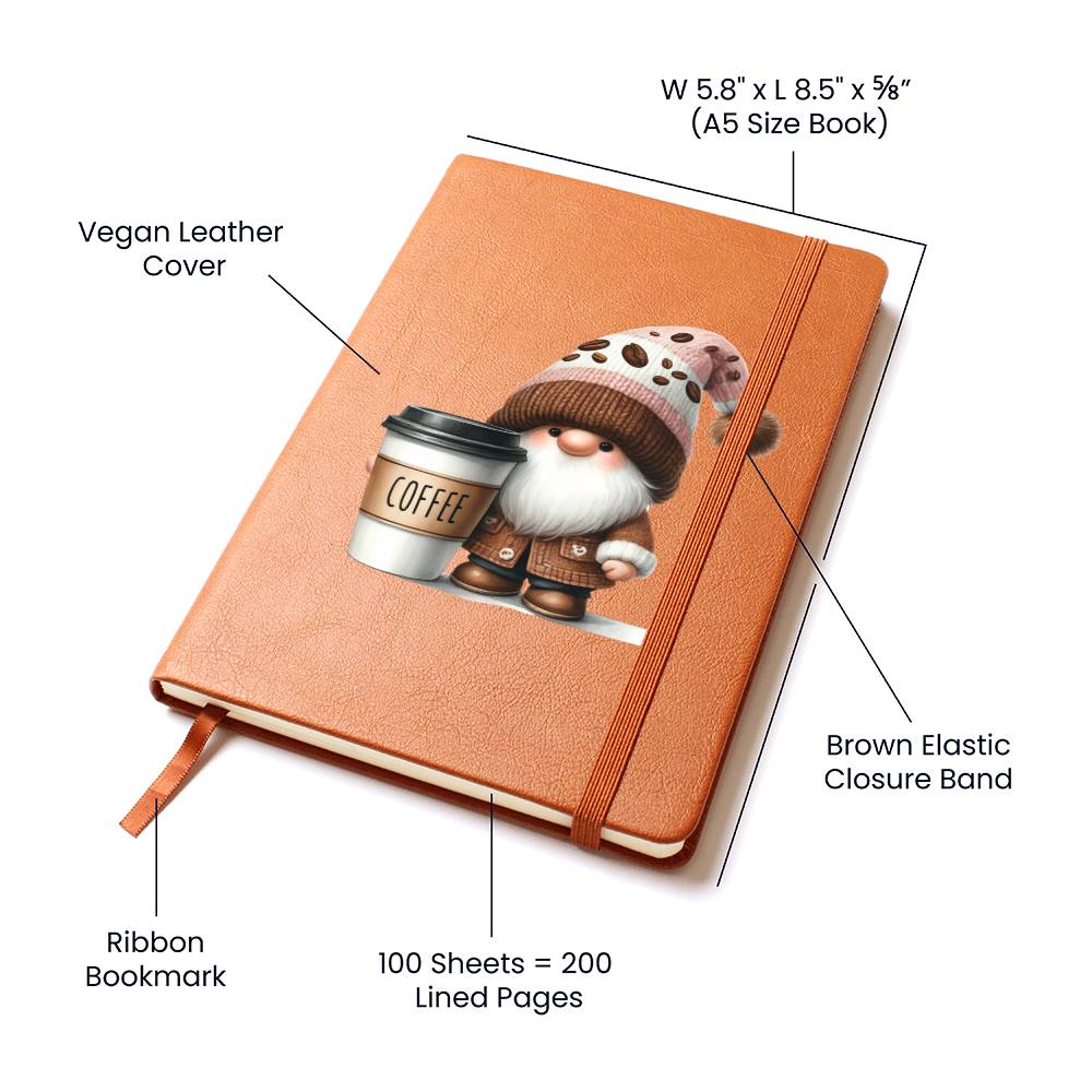 Gnome 0416 - Vegan Leather Journal