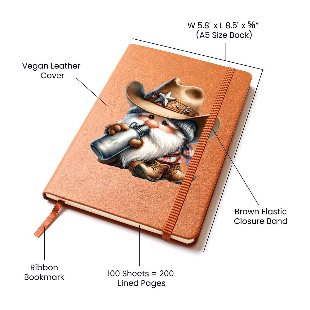 Gnome 0971 - Vegan Leather Journal