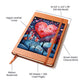 Valentine's Day Art 214 - Vegan Leather Journal