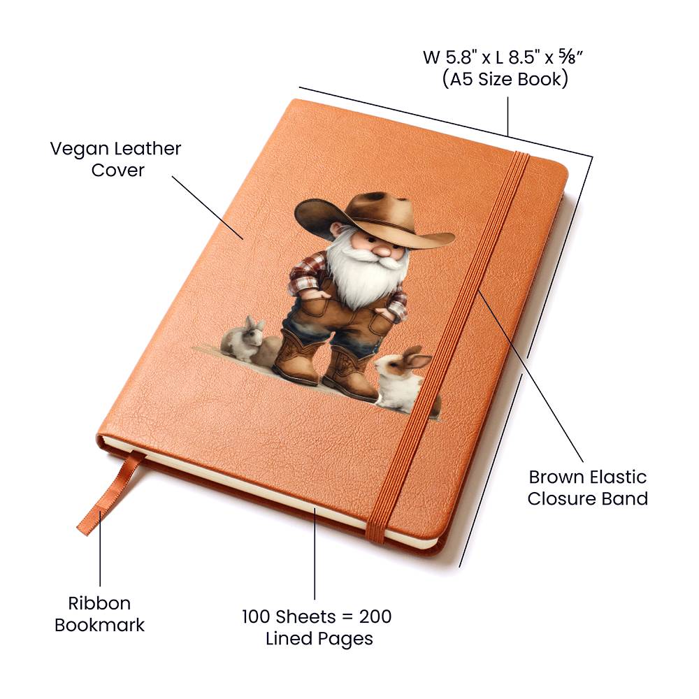 Gnome 0474 - Vegan Leather Journal