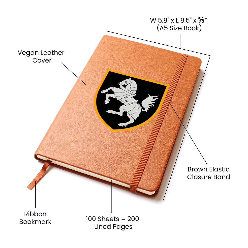 1st Tank Brigade (Ukraine) - Vegan Leather Journal