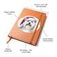 Christmas Dog - Coton De Tulear - Vegan Leather Journal