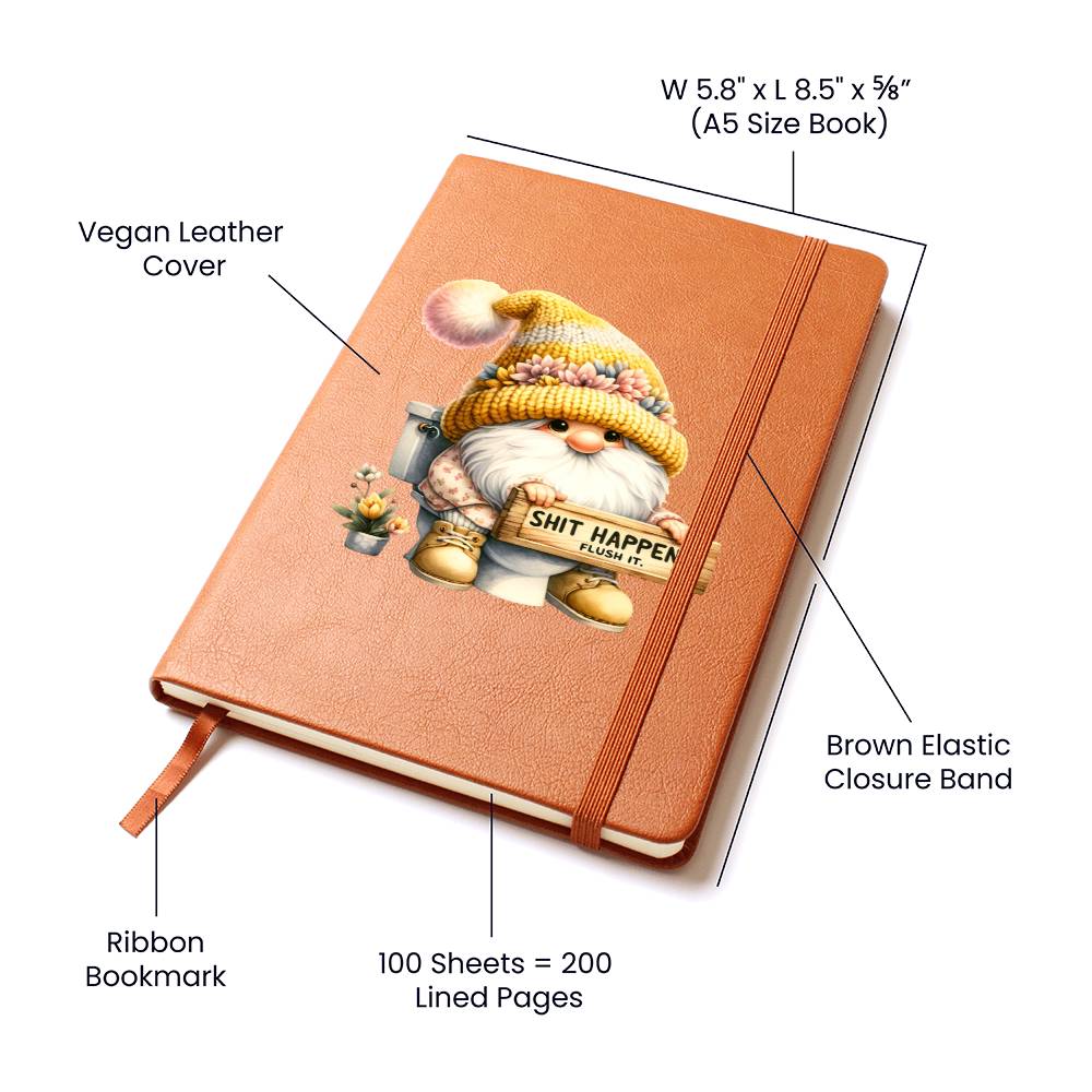 Gnome 1029 - Vegan Leather Journal