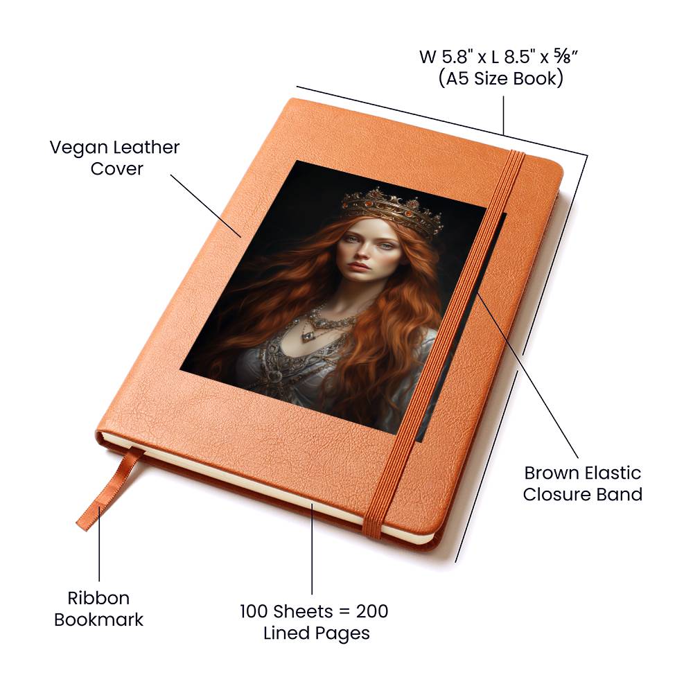 Goddess 022 - Vegan Leather Journal
