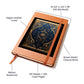 Ornate Gold Cover 018 - Vegan Leather Journal