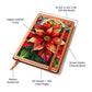 Christmas Stained Glass Design 025 - Vegan Leather Journal