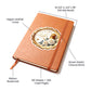 Luxury Wedding Decor Sticker 053 - Vegan Leather Journal