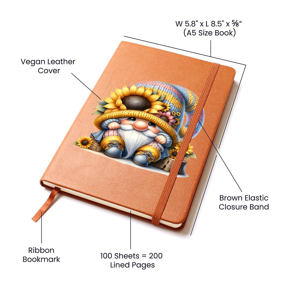 Gnome 0147 - Vegan Leather Journal