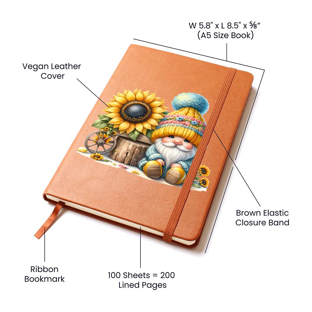 Gnome 0313 - Vegan Leather Journal