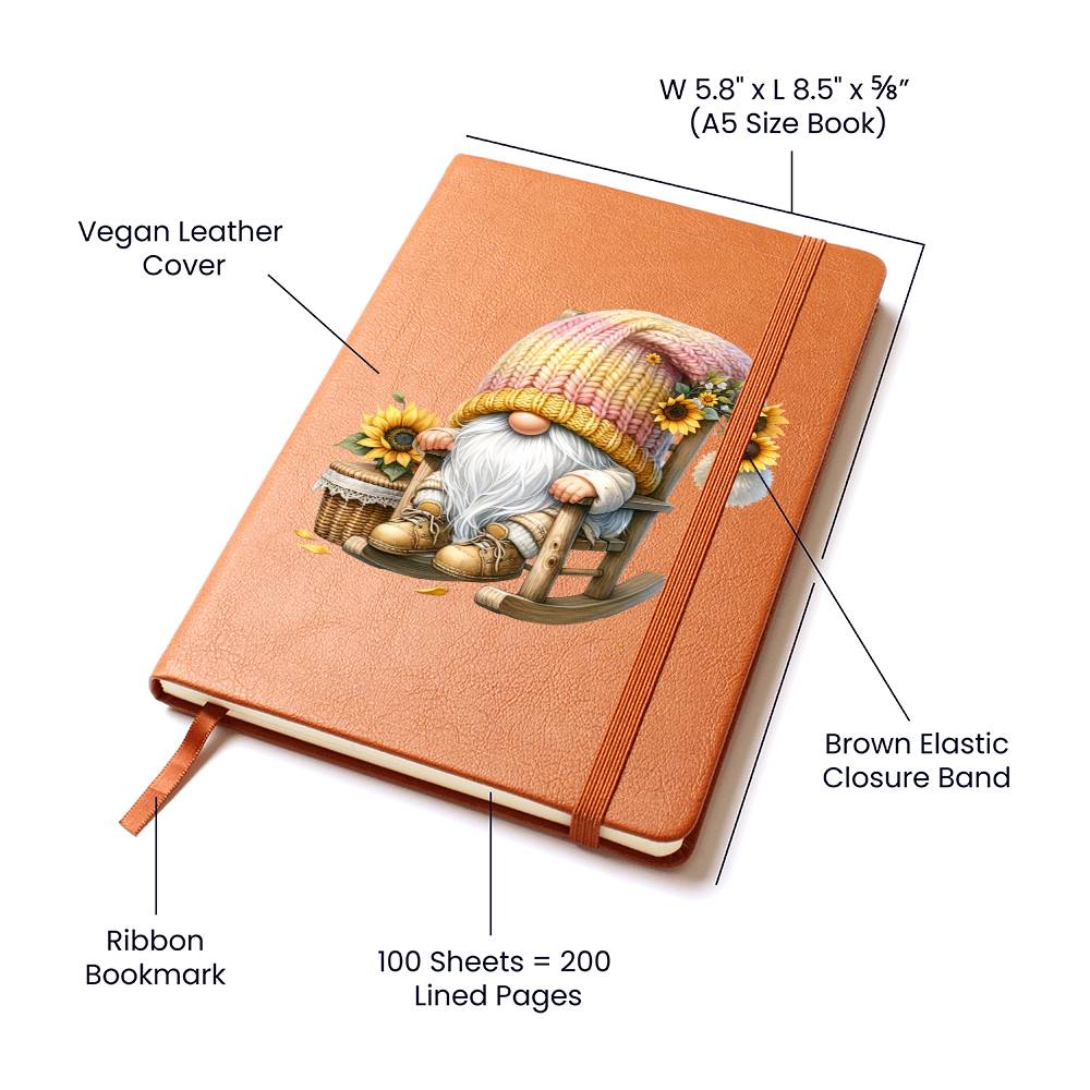 Gnome 1048 - Vegan Leather Journal