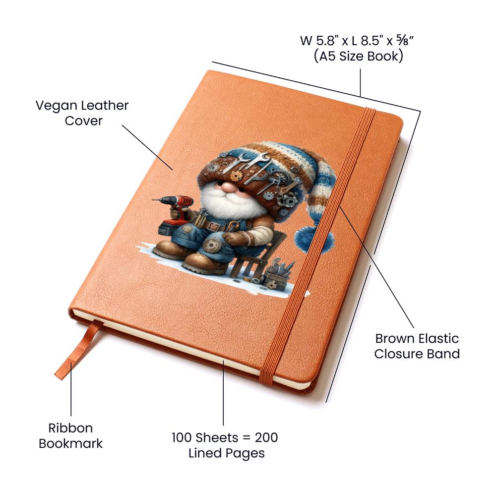 Gnome 0570 - Vegan Leather Journal